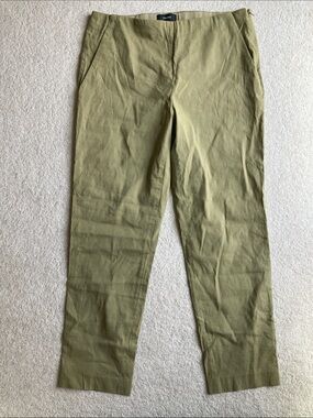 Theory linen blend pants